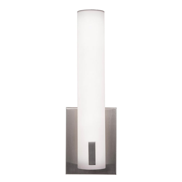 AFX Lighting Bowen 1Lt 14" LED Sconce, Nickel/Frosted