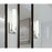AFX Lighting Bowen 1Lt 14" LED Sconce, Nickel/Frosted
