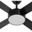 AFX Lighting Bryant 1Lt 52" 4 Blade LED Ceiling Fan, BK/FR