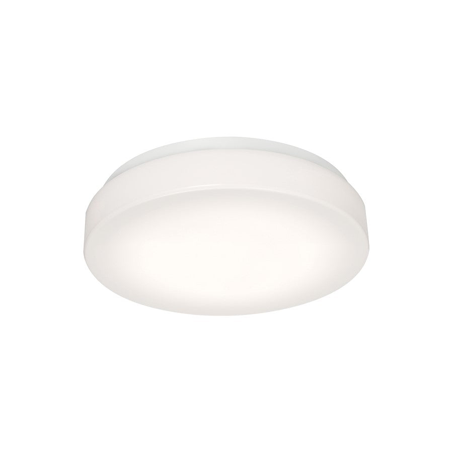 AFX Lighting Cirrus 1 Light 11" Flushmount, White/White - C2F11L5AJUDWH