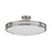 AFX Lighting Carlisle 1Lt 24" LED Semi-Flush Mount, Nickel/White - CAC24L5AJUDSN