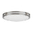 AFX Lighting Carlisle LED Flush Mount, Satin Nickel