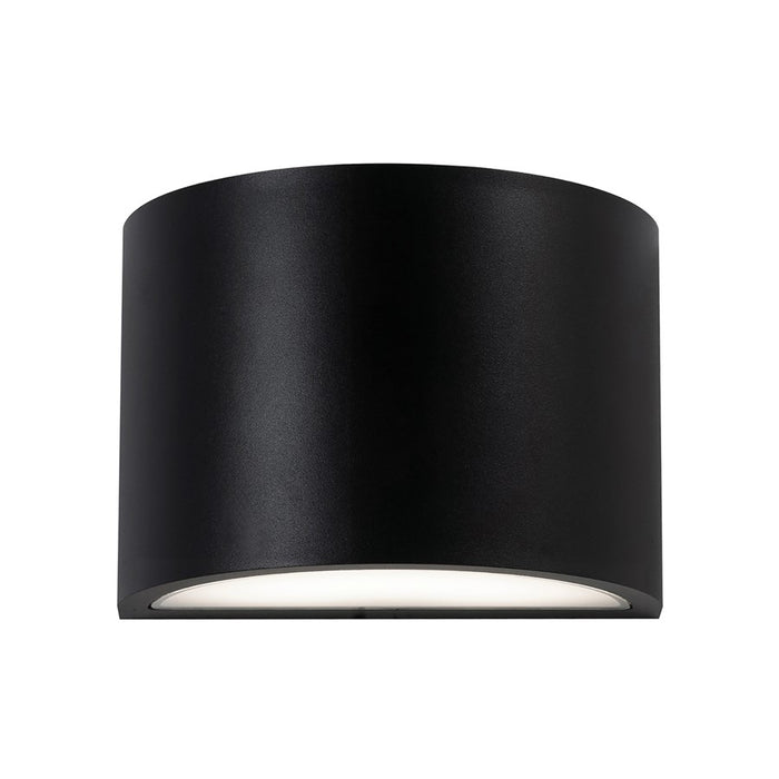 AFX Lighting Celia 1Lt 5" LED Outdoor Sconce, Black/Frosted