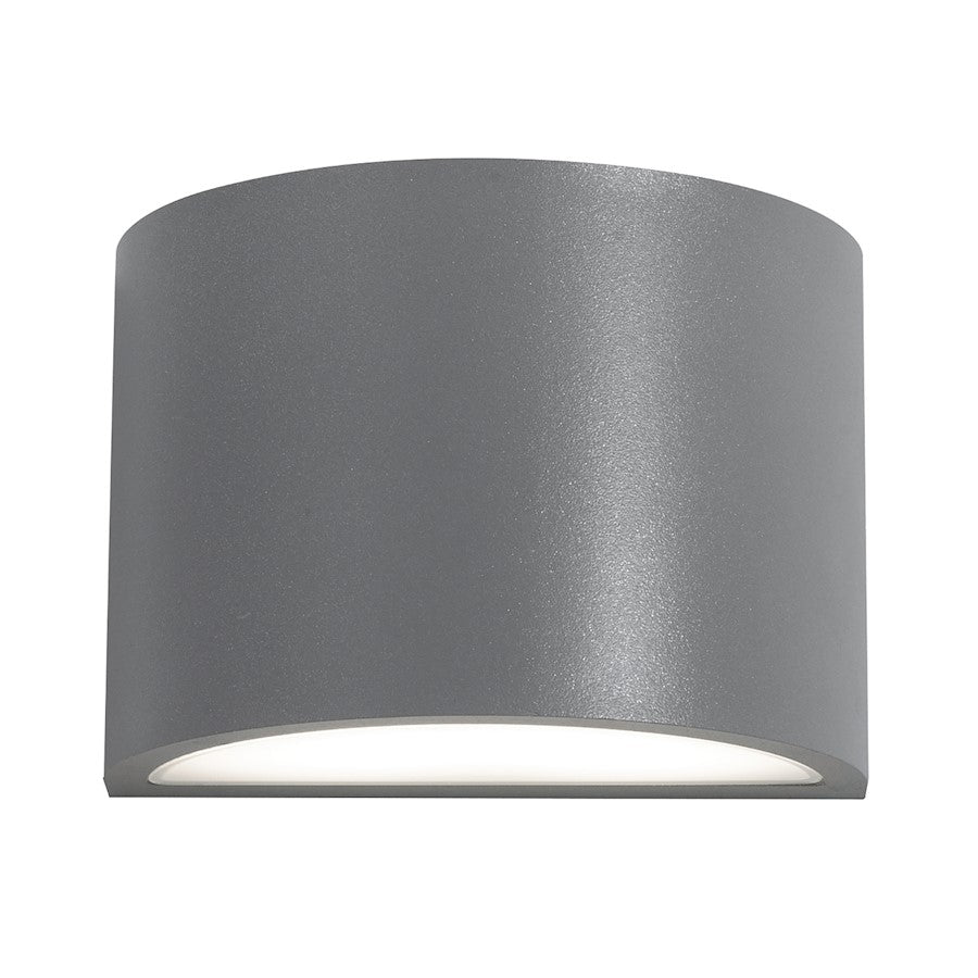 AFX Lighting Celia 1 Light 5" LED Outdoor Sconce, Grey/Frosted - CELW0705LAJUDTG