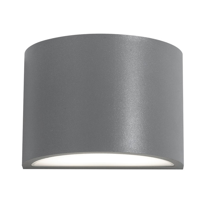 AFX Lighting Celia 1 Light 5" LED Outdoor Sconce, Grey/Frosted