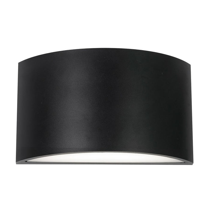 AFX Lighting Celia 1Lt 7" LED Outdoor Sconce, Black/Frosted