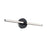 AFX Lighting Chicago 1 Light 24" LED Vanity Light, Black/White - CHIV2403LAJUDBK