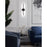 AFX Lighting Chicago 1 Light 24" LED Vanity Light, Black/White