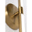 AFX Lighting Chicago 1Lt 24" LED Vanity Light, Brass/White