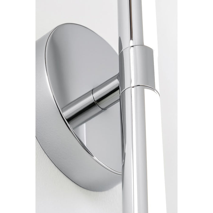 AFX Lighting Chicago 1Lt 24" LED Vanity Light, Chrome/White