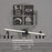 AFX Lighting Chicago 1 Light 32" LED Vanity Light, Black/White