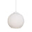 AFX Lighting Cleo 8" Med Base Pendant, White/White