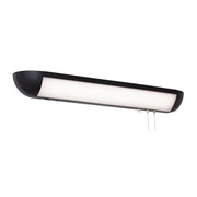 AFX Lighting Clairemont 2LT 36'' LED Overbed, Black/White - CLMB36LAJENBK
