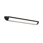 AFX Lighting Clairemont 2LT 48'' LED Overbed, Black/White - CLMB48LAJENBK