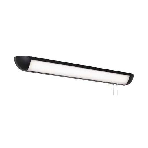 AFX Lighting Clairemont 2LT 48'' LED Overbed, Black/White - CLMB48LAJENBK