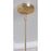 AFX Lighting Celine 3 Light 24" Pendant, Brass/White/Gold