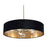 AFX Lighting Celine 5 Light 30" Pendant, Brass/Black/Gold - CLNP30MBSB-BKGD