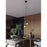 AFX Lighting Colette 1Lt 12" LED Pendant, Black/White