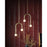 AFX Lighting Colette 1Lt 12" LED Pendant, Antique Brass/White