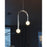 AFX Lighting Colette 1Lt 12" LED Pendant, Chrome/White