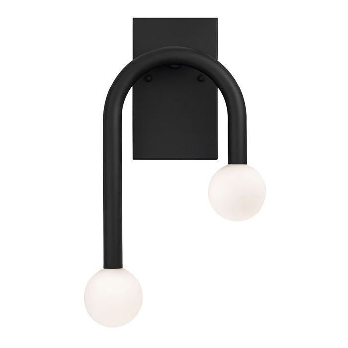 AFX Lighting Colette 1Lt 10" LED Wall Sconce, Black/White