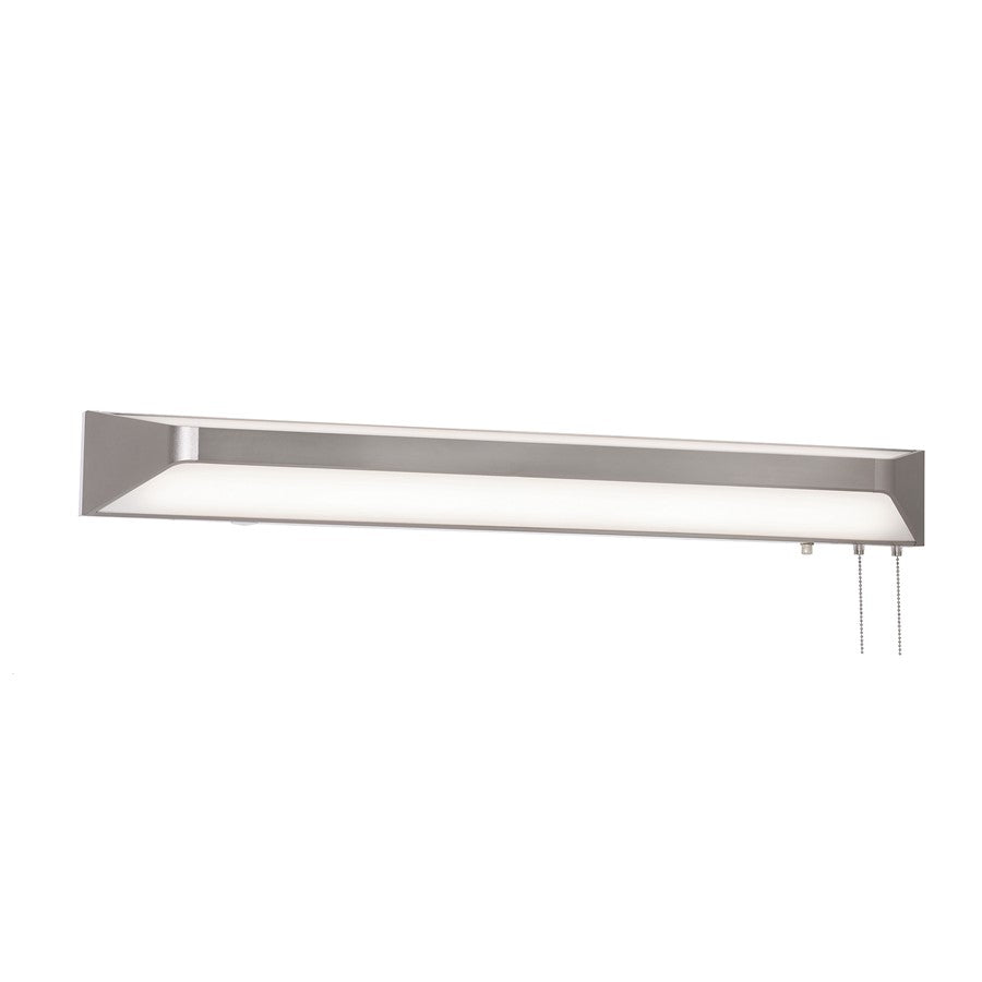 AFX Lighting Cory 2LT 36'' LED Overbed, Satin Nickel/White - CRYB36LAJENSN