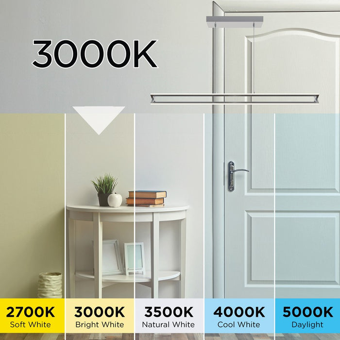 AFX Lighting Cass 1 Light Pendant, LED 36W/4000Lm/120V