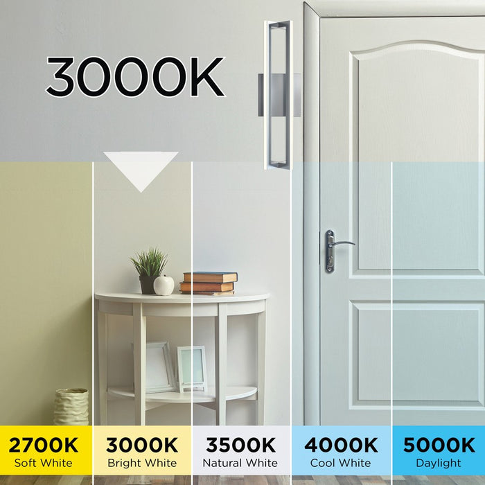 AFX Lighting Cass Sconce, LED 18W/1800Lm/120V