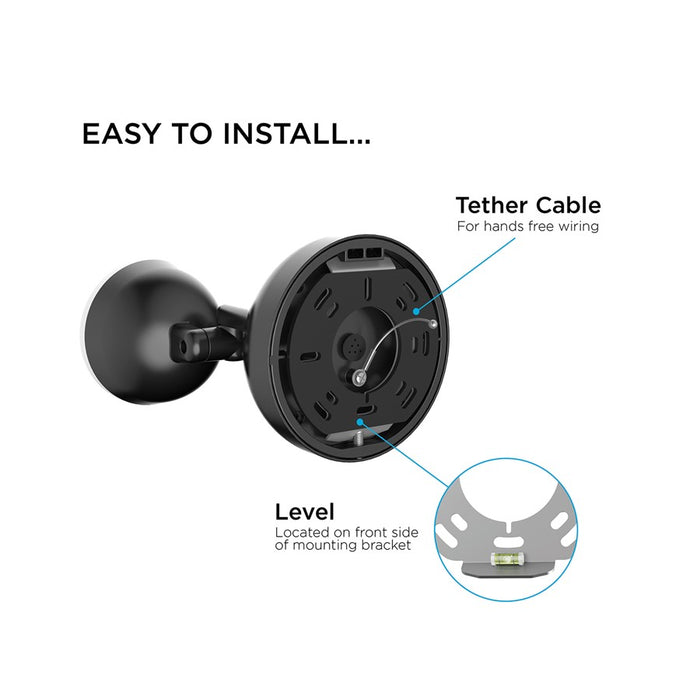 AFX Lighting Daniel 2LT 6'' LED Outdoor Sconce, Black/Black