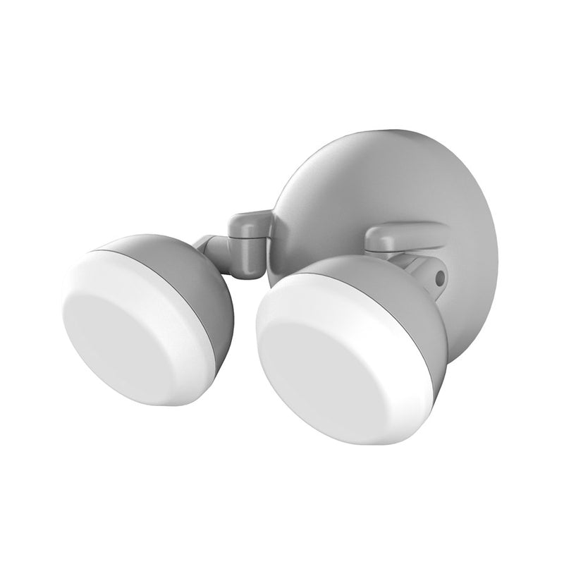 AFX Lighting Daniel 2LT 6'' LED Outdoor Sconce, Grey/Grey - DANW0706LAJENTG