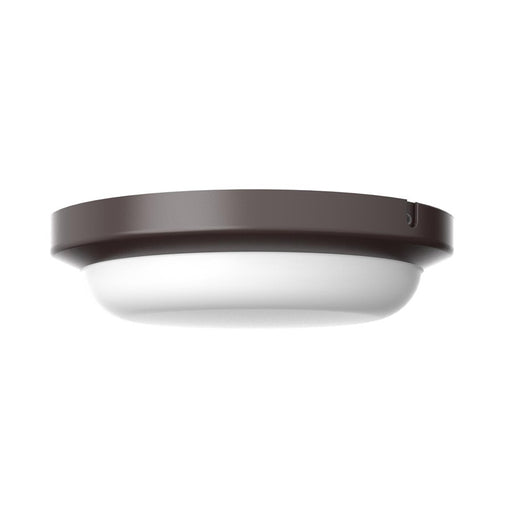 AFX Lighting Dean 1LT 8'' LED Outdoor Flush Mount, Bronze/White - DEAW08LAJENBZ
