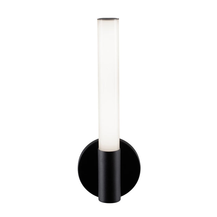 AFX Lighting Dion 1 Light Sconce, Black/White - DIOS0314LAJD1BK