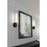 AFX Lighting Dion 1 Light Sconce, Black/White