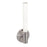 AFX Lighting Dion 1 Light Sconce, Satin Nickel/White