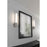 AFX Lighting Dion 1 Light Sconce, Satin Nickel/White