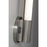 AFX Lighting Dion 1 Light Sconce, Satin Nickel/White