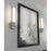 AFX Lighting Dion 1 Light Sconce, Satin Nickel/White