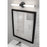 AFX Lighting Dion 1 Light 24" Vanity, Black/White