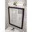 AFX Lighting Dion 1 Light 24" Vanity, Antique Brass/White