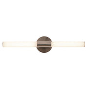 AFX Lighting Dion 1 Light 24" Vanity, Satin Nickel/White - DIOV2403LAJD1SN