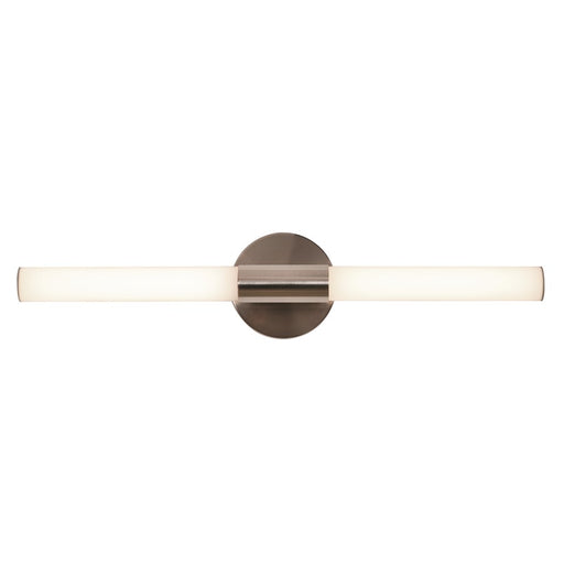 AFX Lighting Dion 1 Light 24" Vanity, Satin Nickel/White - DIOV2403LAJD1SN