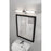 AFX Lighting Dion 1 Light 24" Vanity, Satin Nickel/White