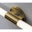AFX Lighting Dion 1 Light 36" Vanity, Antique Brass/White