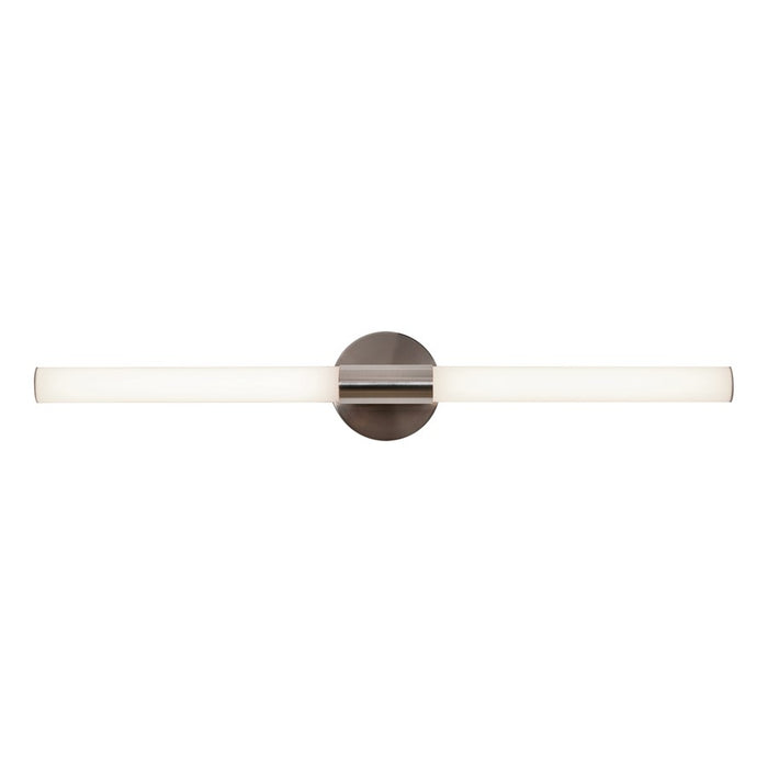 AFX Lighting Dion 1 Light 36" Vanity, Satin Nickel/White - DIOV3603LAJD1SN