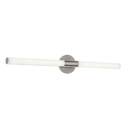 AFX Lighting Dion 1 Light 36" Vanity, Satin Nickel/White