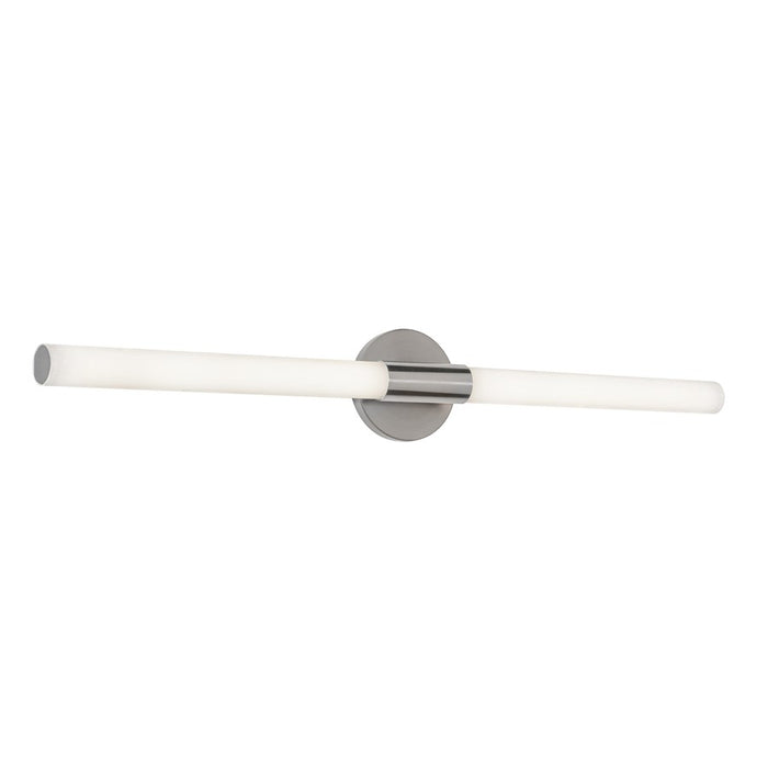 AFX Lighting Dion 1 Light 36" Vanity, Satin Nickel/White