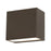AFX Lighting Dakota 1 Light 5" Outdoor Sconce, Bronze/White - DKTW0504LAJUDBZ