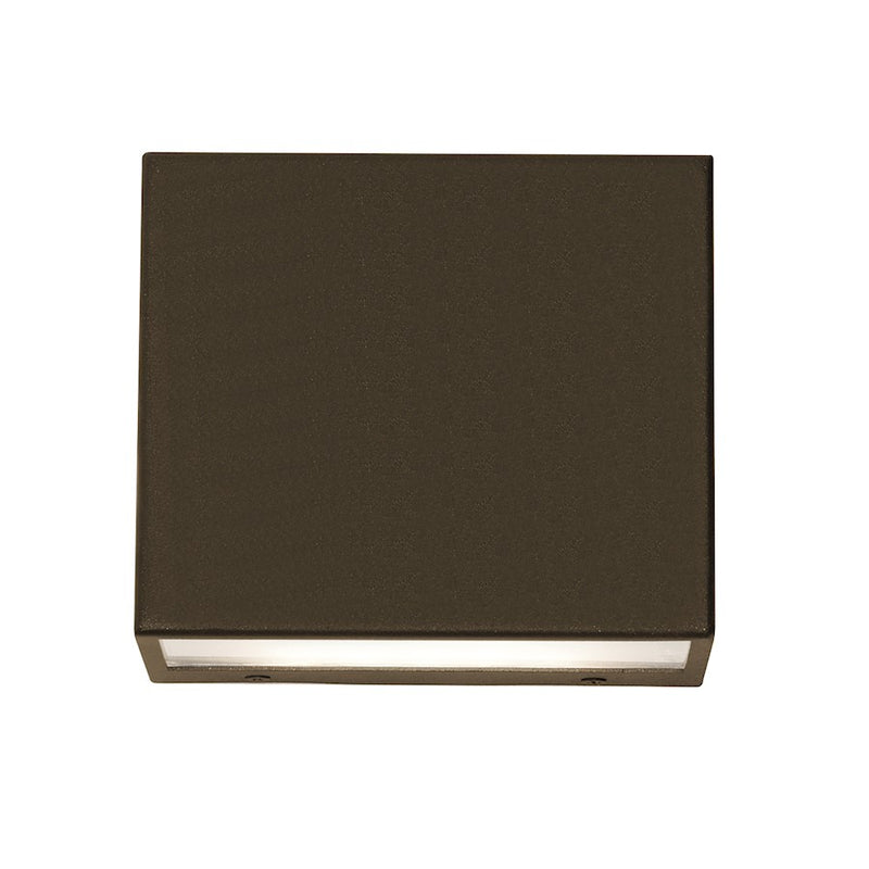 AFX Lighting Dakota 1 Light 5" Outdoor Sconce, Bronze/White