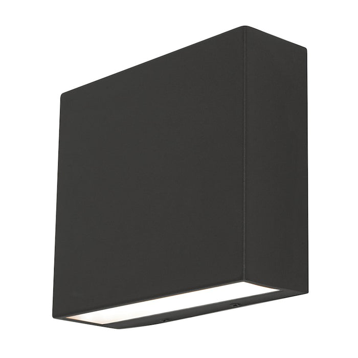AFX Lighting Dakota 1 Light 8" Outdoor Sconce, Black/White - DKTW0807LAJUDBK