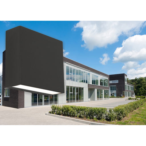 AFX Lighting Dakota 1 Light 8" Outdoor Sconce, Black/White